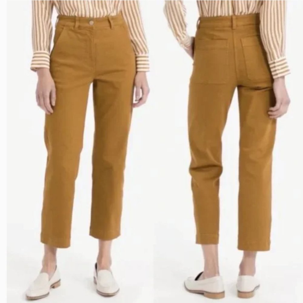 Everlane Straight Leg Crop Pants